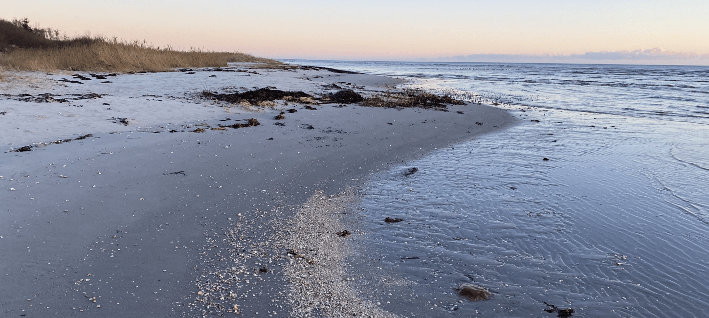 Øster Hurup strand solopgang